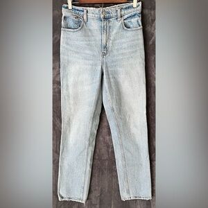 Abercrombie & Fitch The 90s Straight Jeans Womens 28 6R Ultra High Rise